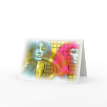 Modern Design Greeting Card