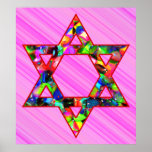 Modern Design Mogen Dovid Poster