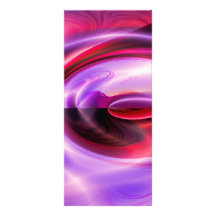 Modern Digital Abstract Full Color Rack Card