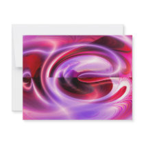 Modern Digital Abstract invitations
