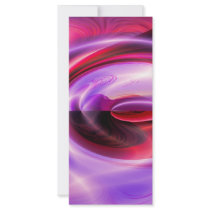 Modern Digital Abstract rack cards