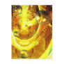 Modern Digital Abstract Spheres Postcards