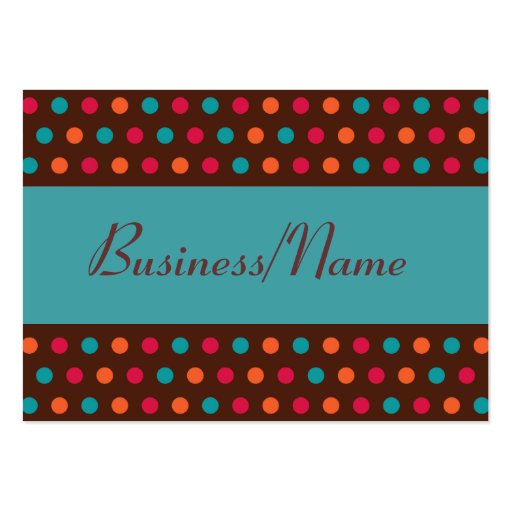 Modern Dot Business Card (front side)