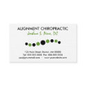 Modern Dots Chiropractic Business Card profilecard
