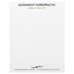 Modern Dots Chiropractic Letterhead