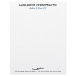 Modern Dots Chiropractic Letterhead