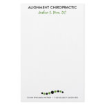 Modern Dots Chiropractic Stationery