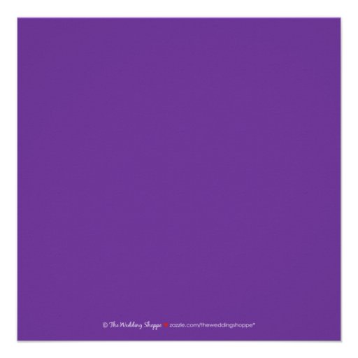 Modern Dots & Straw Wedding Invitation (purple)