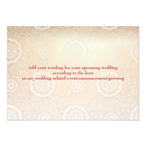 Modern Dragon-Phoenix Chinese Wedding Invite Red