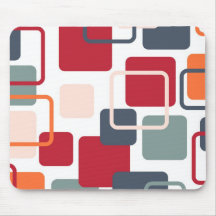 Modern Eames Rectangles 4 Mousepad