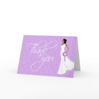 Modern Elegance Bridal Shower Thank You