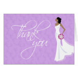 Modern Elegance Bridal Shower Thank You Cards