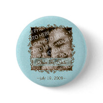 Modern Elegance Save The Date Button