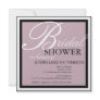Modern & Elegant Bridal Shower in Lilac Invitation