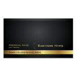 Modern Elegant Golden Plain Business Card business cards