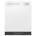 Modern & Elegant Monogram Custom Letterhead