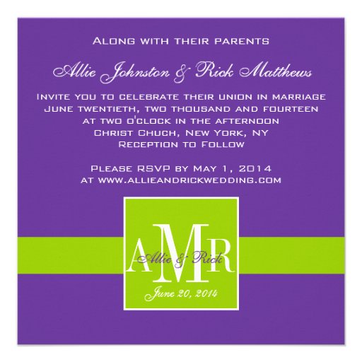 Modern Engagement Photo Wedding Invitation