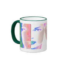 Modern faces 6 mugs