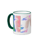 Modern faces 6 coffee mug