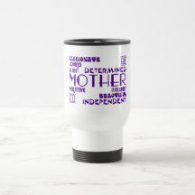 Modern Feminine Chic & Stylish Moms & Mothers Coffee Mug