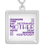 Modern Feminine Chic & Stylish Moms & Mothers Pendant