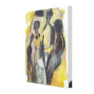 Modern Figurative Abstract wrappedcanvas