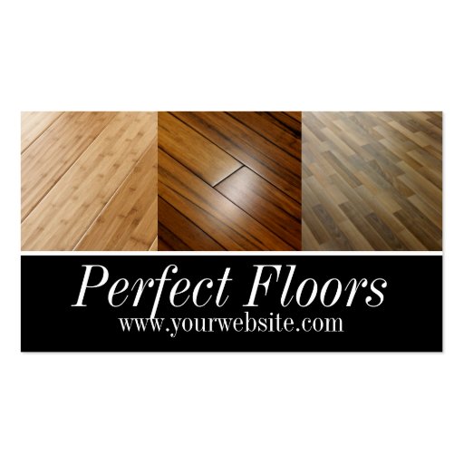 Modern Flooring Installation Hardwood Card Business Card Zazzle