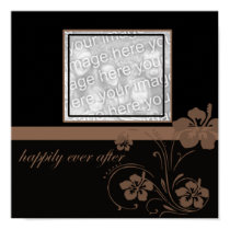 Modern Floral...happily ever after posters