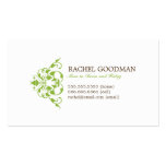 Modern Floral Mommy Card / Personal Calling Card Business Card Template