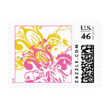 Modern Floral Postage postage