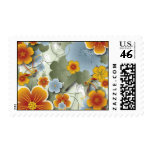 Modern Floral Postage Stamp