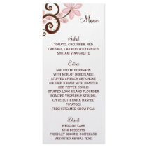 Modern Floral rack cards by InvitationsByChrissy Modern Floral rack cards