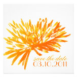Modern Floral Save the Date Cards Invite