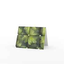 Modern Floral Thank You cards