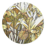 Modern Florals: White Iris stickers