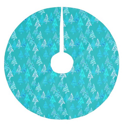 modern flower christmas trees turquoise brushed modern flower christmas trees turquoise brushed
