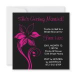 Modern Flower Personalized Announcement