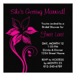 Modern Flower Personalized Announcement