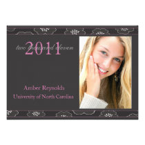 Modern Flower-Pink invitations