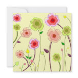 Modern Flowers Party Invitations