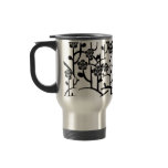 Modern Flowers Travel Mug