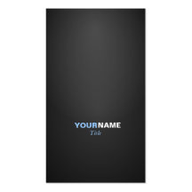 Modern font in two colors with business card template