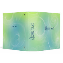 Modern fresh abstract design binders