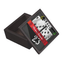 Modern gambling dice premium trinket box