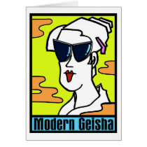 Modern Geisha-Card