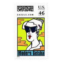 Modern Geisha-Stamp