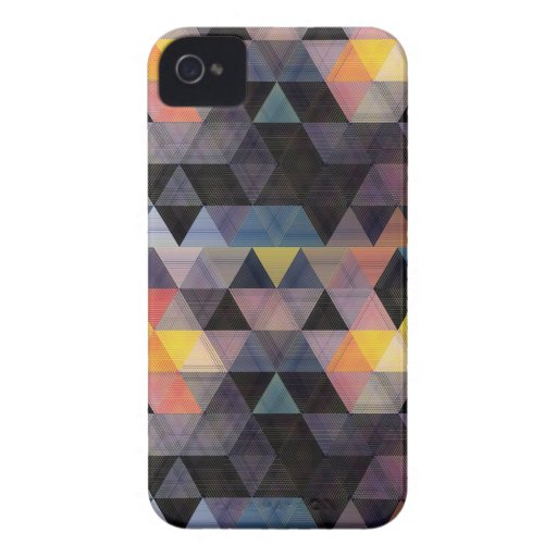 modern geometric patter - iPhone Case-Mate iPhone 4 Cases