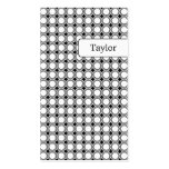 Modern Geometry Business Cards - Black business cards