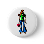 Modern Girl Buttons