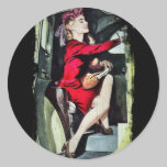 Modern Girl in Nylons stickers